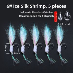 Ewitgo | Glow Luminescent Silver Fantasy Color Lifelike Big Fishing Lure