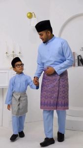 PG3 Baju Melayu Dewasa Sempurna Warna Nude Peach Lilac Purple Dusty Pink Soft Yellow Slim Fit Cotton Baju Raya BMC