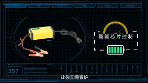 Charger Aki Portable 12V/2A Mobil Motor Accu Charger Portable 12Volt 2Ampere Charger Aki Portable 2A/12V 2A 12v Lariz Mall