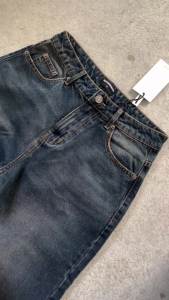 Nhập LAZFASHION88 giảm 20% đơn 149k - Quần Jeans Ống Rộng DAPPERANDMORE Wide-Leg Washed Denim Pants - Xanh Đậm