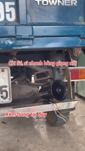 Còi Lùi  Còi Xi Nhan Ô Tô Có Giọng Nói “Xin Nhường Đường” 12V-24V – Loại Tốt Âm Thanh Rõ Nét