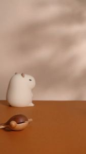 Capybara Night Led Light Silicone Bedroom Lamp Cute Gift Birthday Present Lampu Tidur 卡皮巴拉 水豚硅胶小夜灯