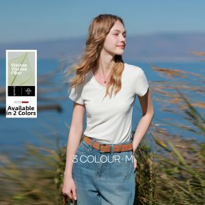3COLOUR·S | Body Shaping T Shirt Short Sleeve U-Neck