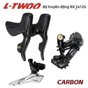 L-TWOO | Bộ Nhóm Chuyển Động Xe Đạp Đường Trường LTWOO RX 12S Sợi Carbon Hệ Thống Cơ Khí 2x12 Tốc Độ - Bộ Chuyển Số Trước Sau