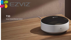 EZVIZ T33 Smart Infrared Remote Control Coverage 8m Wireless Frequency 2.4 GHz T33 IR Remoter