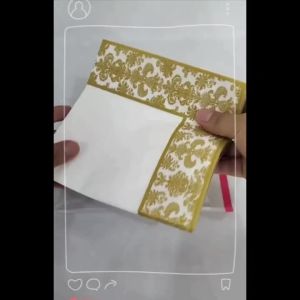 20/100Pcs Golden Printing Napkins Cocktail Tissue Wedding Tableware Decoration Cleaning Supplies Christmas Party Supplies
