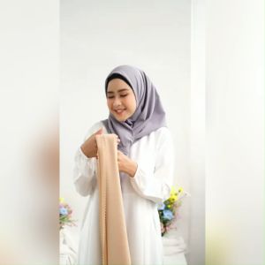 Baru Azamka Hijab Segiempat Azamka Zeba Standar Kerudung Segi Empat Standar Voal Polos Premium