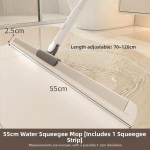 youqin | 2 in 1 Mopping Water Squeegee Floor Broom