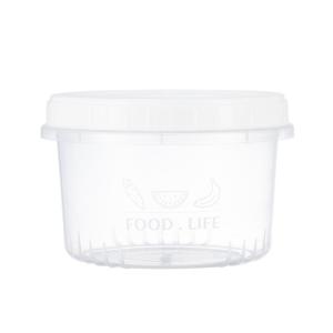 keeping Lunch Box Set Sealed Moisture Proof Milk Powder Storage Box round Shape Food Grade PP Material Kitchen Use