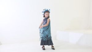 Childrens in Stock Dancing Dress Butterfly Wings Set Performance Costume Halloween Cosplay Party Costume