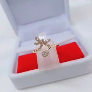 Cincin Fleksibelm Wanita Aksesoris Fashion Awet Tahan Lama Anti Karat Cocok Untuk Harian G8-5B