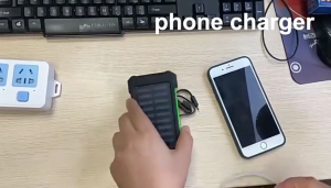 HEAVY DUTY SOLAR POWER BANK 50000mAh Capacity Qualcomm Quick Charge 3.0 Solar Panel LED Flashlight Rugged Design | Waterproof Powerbank With Ultra Bright LED Flashlight HIgh Capacity Charger For Outdoor Emergency Travel Universal Power Supply