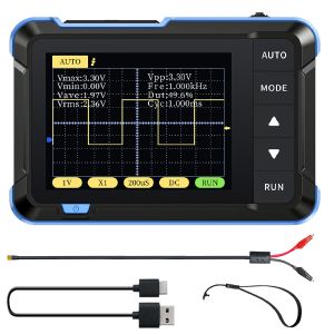 FNIRSI | FNIRSI New DSO510 DSO152 DSO153 Mini Handheld Digital 2 IN 1 Oscilloscope Portable 48MS/s 10MHz Bandwidth Electronic Repair Tool