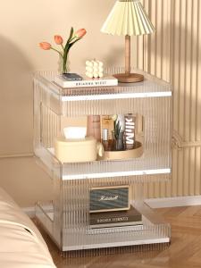 ตู้เสื้อผ้าสไตล์โมเดิร์นขนาดเล็กแบบเรียบง่ายสำหรับห้องนอน ตู้เสื้อผ้าข้างเตียงขนาดเล็กที่สร้างสรรค์และเป็นมิตร