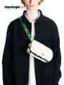 Topologie Casual Cloud Water Bottle Crossbody Bag Limited Edition Leisure Shoulder Handbag Daily Match Mixed Material. 