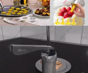 Biscuit Machine Cream Injector baking kit   Mesin Biskut Cookie Press Gun