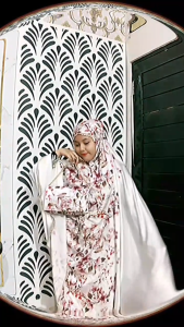 Mukena Dewasa Silk Premium 2in1 Renda Salvia Series