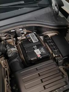 Nắp Che Ắc Quy Động Cơ Xe Hơi Cho Skoda Karoq Kodiaq Octavia 3 A7 MK3 5E VW Tiguan MK2 2016-2022 Seat Leon MK3 Ateca - Ốp Nhựa ABS Nội Thất