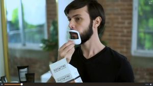 5Pcs The Beardman Beard Shaper Guide / Beard Shaping Styling Pembentuk Jenggot / Cetakan Alat Cukur Kumis Dan Jenggot / Grooming Beard Shaper