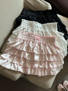 GUZILIAN | กระโปรงรูปเค้กพร้อมโบว์ผีเสื้อสำหรับฤดูร้อน