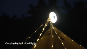 Nextool Milky Way Camping Lamp 2IN1 IPX4 Type-C 1800mah 10M Light String 200lm NE20233