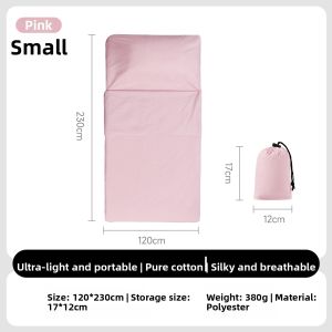 Portable Sleep Sack Liner for Travel and Hotels