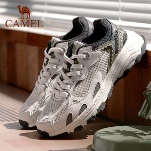 Cameljeans รองเท้ากีฬาผู้ชายรองเท้าวิ่งย้อนยุคเดินป่ากลางแจ้ง