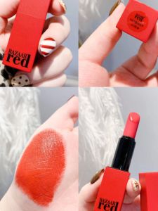 BazAar Red Velvet Matte Lipstick Moisturizing Single Celebrity Edition Limited Quantity Red Lipstick Gift Box 10 Colors