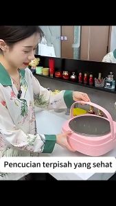 WuLitt Mesin cuci mini Portable Otomatis 6L 8L 12L Pembersihan dalam Sterilisasi Cahaya Biru