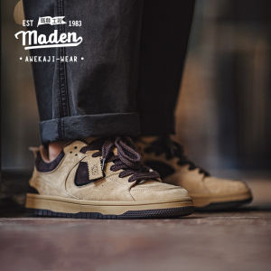 MADEN brand work style men youth 2025 summer new Mars travel skateboard shoes breathable sports casual shoes thick soled retro niche trendy bread shoes