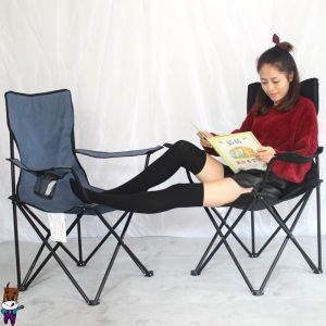 เก้าอี้สนามพับได้ พกพา เก้าอี้ปิคนิค เก้าอี้แคมป์ปิ้ง คนอ้วน พร้อมกระเป๋าจัดเก็บ โครงอลูมิเนียมรับน้ำหนักได้150KG