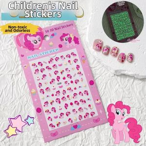 YIRANJIA | Glow-in-the-dark Cartoon Princess Childrens Nail Stickers Water-resistant