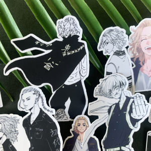 Tokyo Revenge Anime Sticker Book Paper Stationery Box Decorative Cartoon Characters Adhesive Labels for Journaling And Crafting