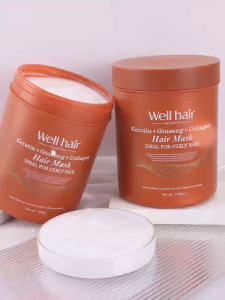 Well Hair Collagen Deep Repair Hair Mask Ideal For Curly Hair Hair Care 1000g WH-H072