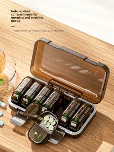 XIALANHUAXI | Portable Pill Box for 7 Days Use Mini Size