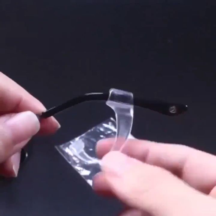 10คู่ ตะขอเกี่ยวหูแว่นตากันลื่น / จุกปิดขาแว่นซิลิโคน / ขายึดแว่นกัน ...