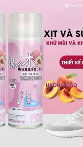 Chai Xịt Lưu Hương Khử Mùi Giày Dép Chống Hôi Chân Diệt Khuẩn Hiệu Quả 260ml ( Xanh / Hồng )