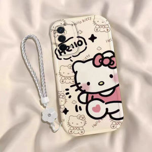 Applicable to Oppoa93 Phone Case A93s New Arrival Pehm00 Hello Kitty Silicon Womens Student Minimalist Cartoon Protection Rubber Shatter-Resistant Fashion Lens All-Inclusive Soft Case