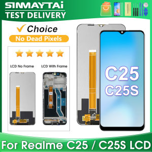 OEM For OPPO Realme C25 RMX3193 6.5For Realme C25S RMX3195 LCD Display Touch Screen Digitizer Assembly Replacement
