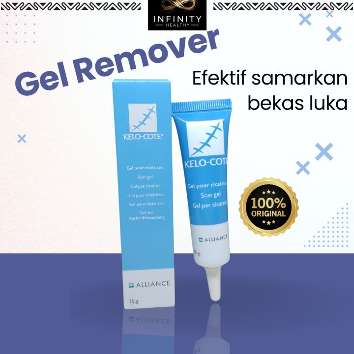 Kelocote Scar Gel Penghilang Bekas Luka Kelo Cote Original Penghilang Keloid dan luka bakar Sayatan Operasi SC