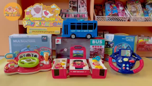 Đồ Chơi Vô Lăng Lái Xe Mô Phỏng Có Âm Thanh Ánh Sáng Giúp Bé Tập Lái Vui Nhộn ! ChunChinToyKingDom