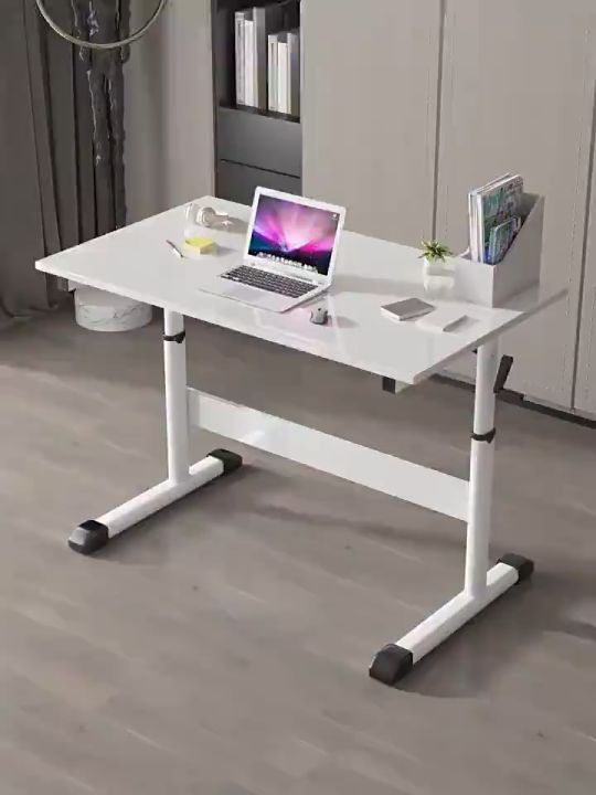 Height Adjustable Table Standing Desk Study Table Home Office Table ...