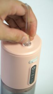 Dreepor Oral Irrigator Portable Flosser Tankless Dental Rechargeable Teeth Cleaner Electric Water Flosser