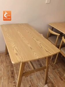 ORANGE โต๊ะอาหาร120x60CM สไตล์โมเดิร์น สามารถนั่งได้ 6 คน ด้วยก้านเสริมแรง ขาโต๊ะเป็นโครงเหล็กเสริมแรง จะไม่สั่นไหว