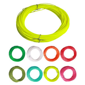 100ft 1F-8F Weight Forward Floating Fly Fishing Line Fluo Front Welded Loop Fly Line Fishing Goods Pesca Accessories