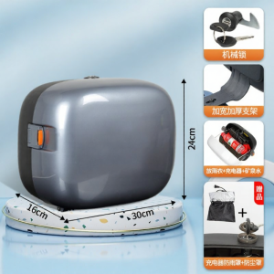 WANSLO | Universal Small Electric Bike Rear Storage Box