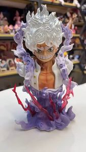 Mô hình One Piece Bán Thân Luffy Gear 5 model Nika - Cao 17cm - Full box Có Hộp Màu - ASL Store