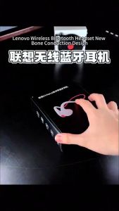 Lenovo X7 Bone Conduction Earphones HiFi Sound Quality Low Latency Bluetooth Headphones Long Standby Waterproof Sports Headset