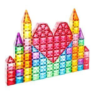 PANDUOXIANG | Magnetic Square Blocks for Boys and Girls Birthday Gift