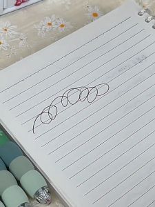 MOMO 4PCS/Box Candy Sponge Black Press Gel Pen 0.5MM Refill Student Signature Pen Writing Stationery